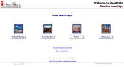 Desktop Screenshot of classweb.intellitec.edu